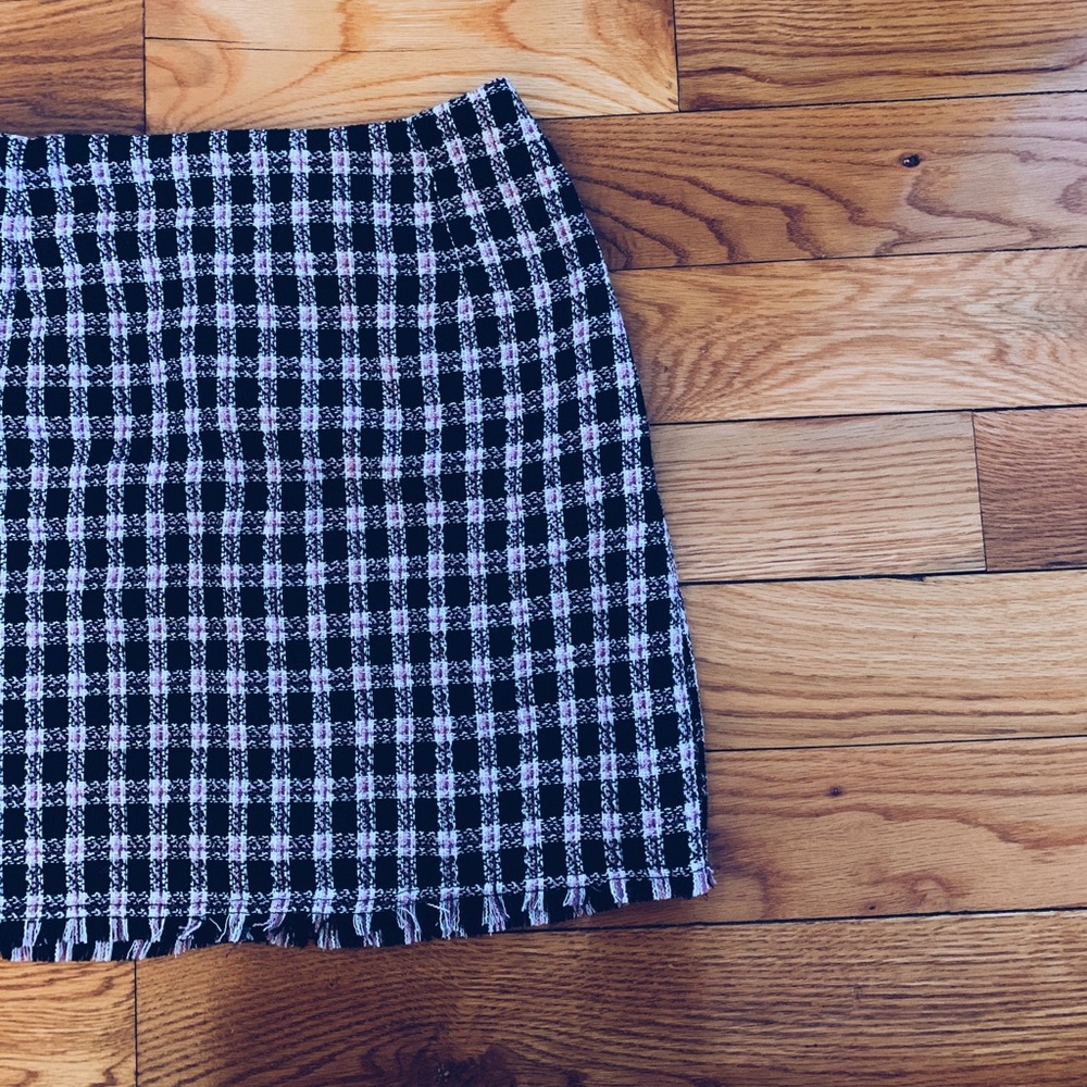 Plaid skirt